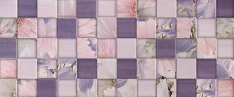 Плитка настенная AQUARELLE Lilac Wall 03 (Gracia Ceramica)
